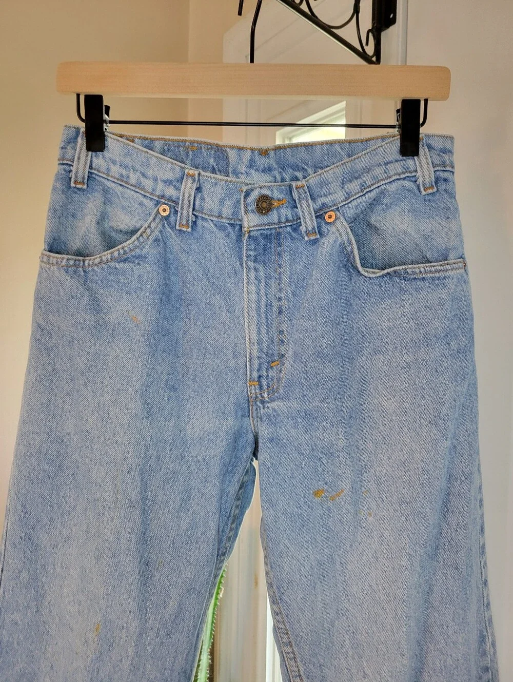 Levi's Orange Tab Vintage Straight Leg Light Wash Jeans, Size 29×32 Mens‎